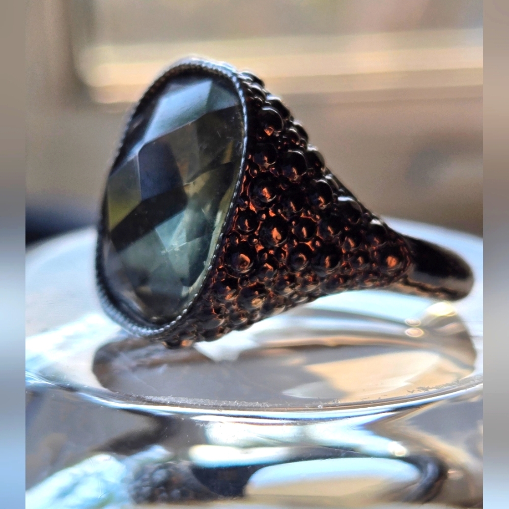 NEW💫Black Diamond Statement Ring